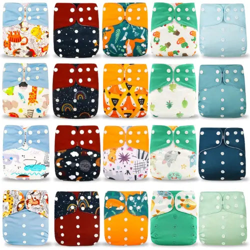 lot de 20 couches lavables garçon