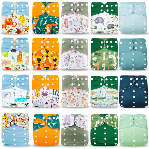 Pack Économies 20 couches lavables – Maxi stock, mini déchets