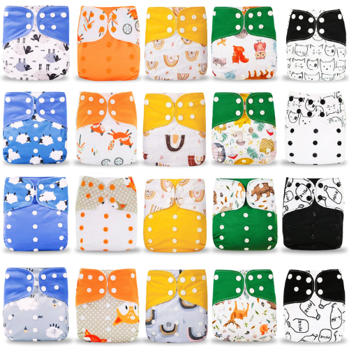 Pack Économies 20 couches lavables – Maxi stock, mini déchets